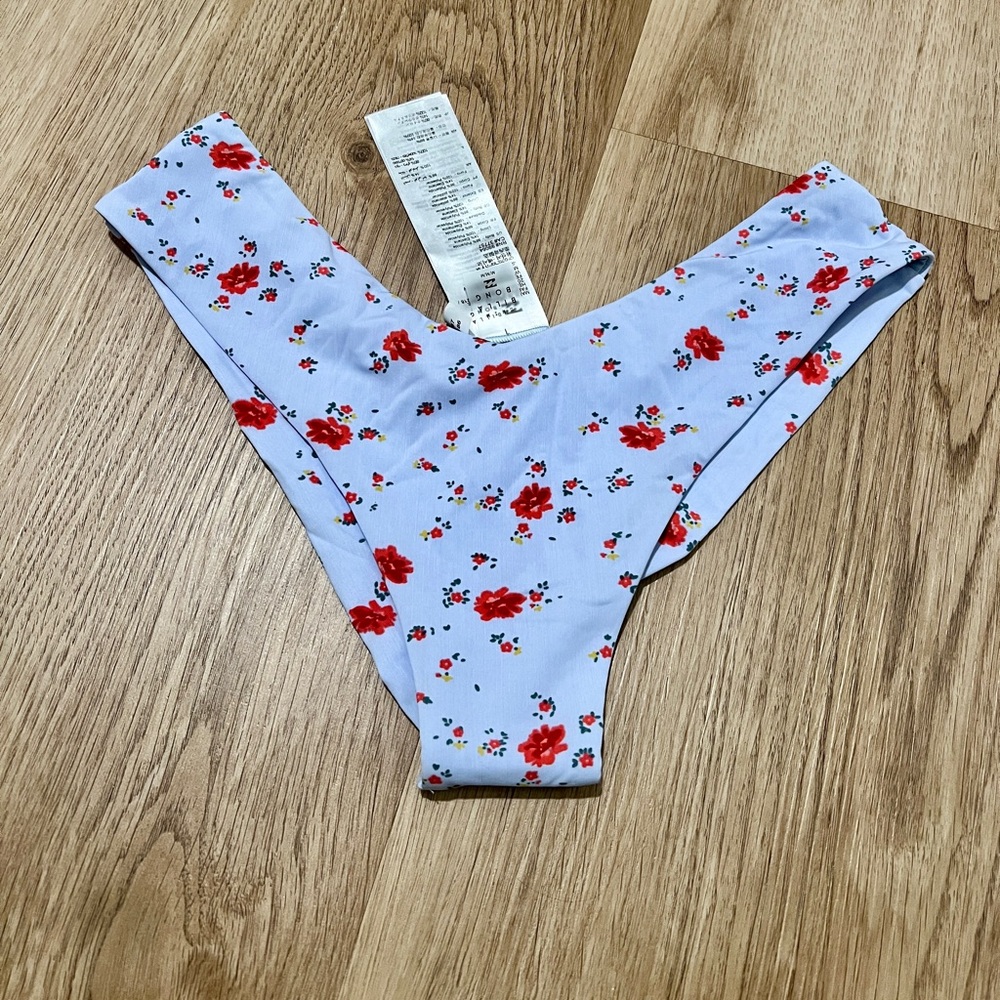 BILLABONG FLORAL CHEEKY BIKINI BOTTOMS